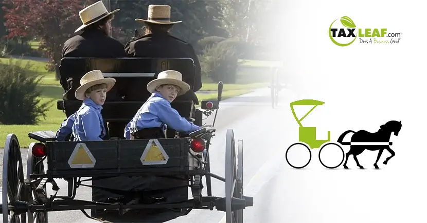Amish are required to pay income, property, sales, & business taxes